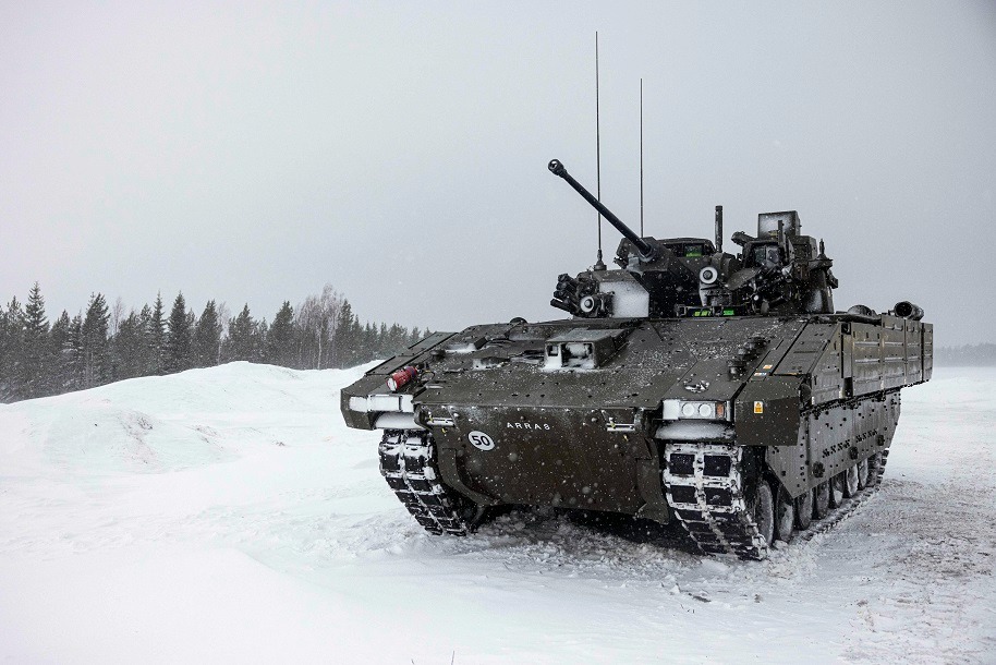 Royal Electrical and Mechanical Engineers attached to the Household Cavalry Regiment in Sweden